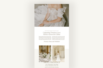 Website mockup.