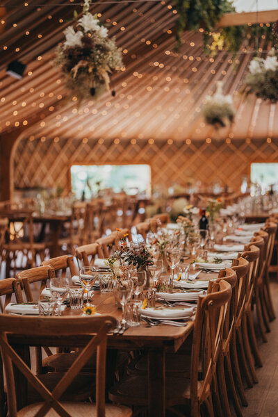 interior of a wedding venue
