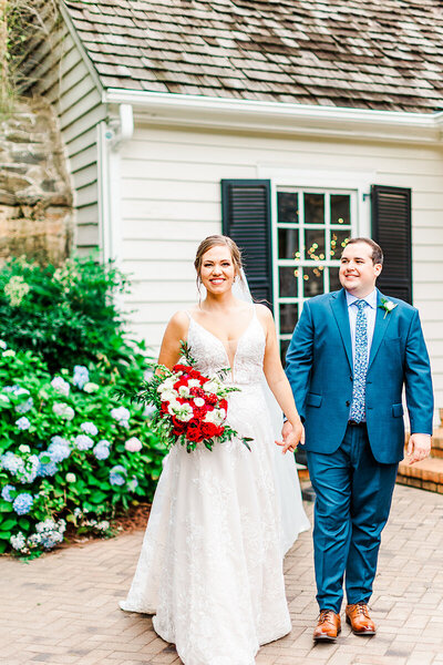 A rainy wedding at the Sutherland in Raleigh NC
