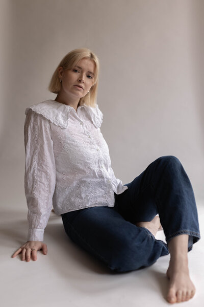 Laura Falkenburg, one half of editorial wedding photographers, The Falkenburgs