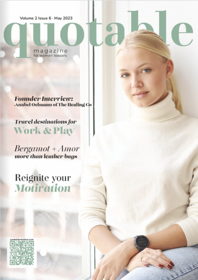 Quotable Magazine December Cover