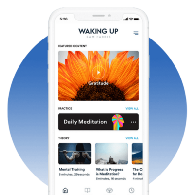 waking up app with guided mindfulness meditation with Diana Winston