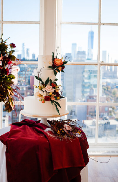 wedding cake nyc designer planner elopement intimate ceremony