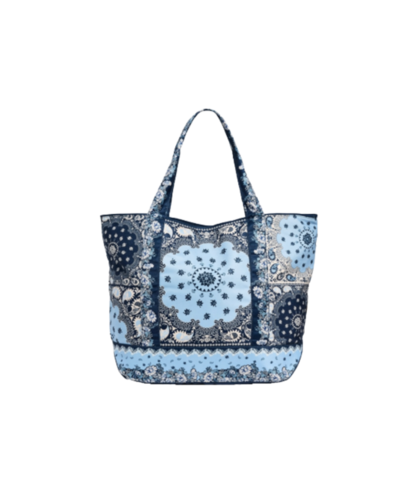 blue floral tote bag | carlisledigitalmarketing.com
