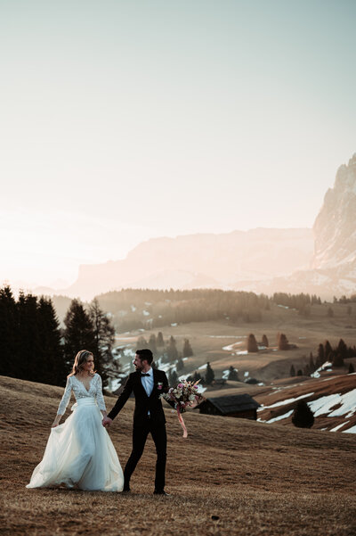 Dolomites wedding photographer