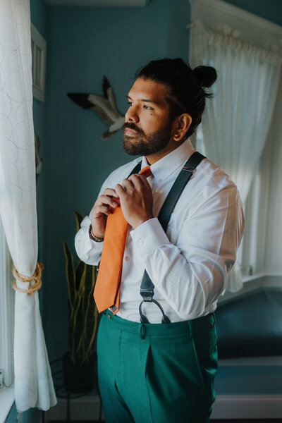 New Jersey Wedding Photography groom getting ready photos wedding photography poses new jersey wedding venues photo by Emily Avila, the anti-awkward, fun-loving, love-affirming wedding photographer of Central Pennsylvania
