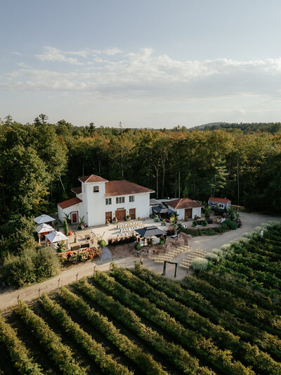 Fulchino Vineyard Aerial View