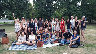 Photo of Rising Tide members at a meetup