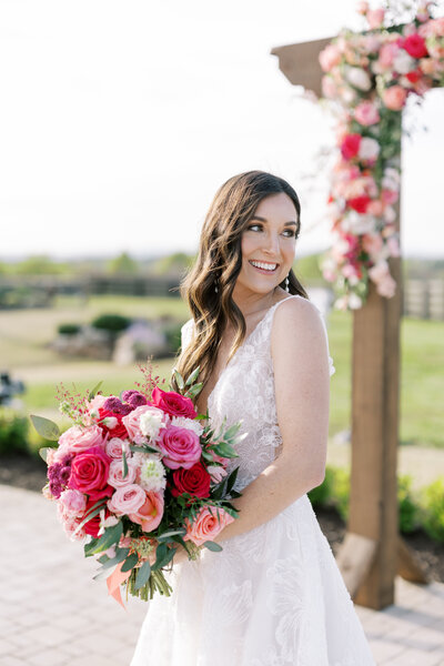 Bride at the Venue at Broken Bridge