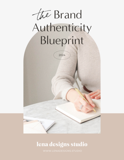 Authentic branding guide for female entrepreneurs - The Brand Authenticity Blueprint.