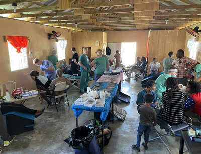 medical students on mission trip