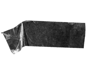 slippy black piece of tape