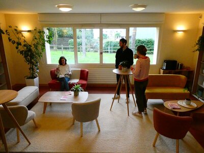 Salle de convivialité chez SATTVA près de Nantes (44)
