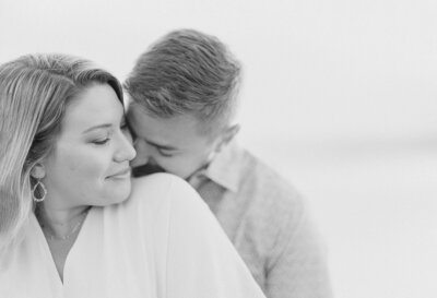 Engagement photo of Taylor and Ben in North East, Maryland.