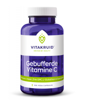 Vitamine C ondersteunt de werking van het immuunsysteem. Deze vorm bevat zink, koper, mangaan en OPC voor de beste opname.