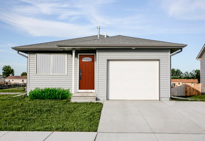 A custom home floor plan called The Katie designed and offered by Hartland Homes a home builder in Lincoln, NE