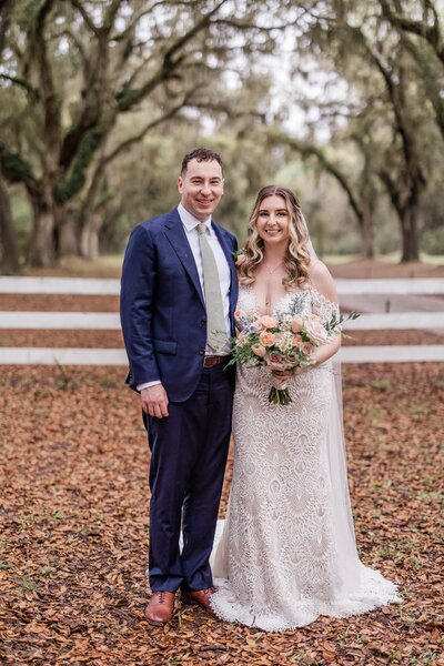 Jay + Sara's elopement at Forsyth Park, Under The Oaks