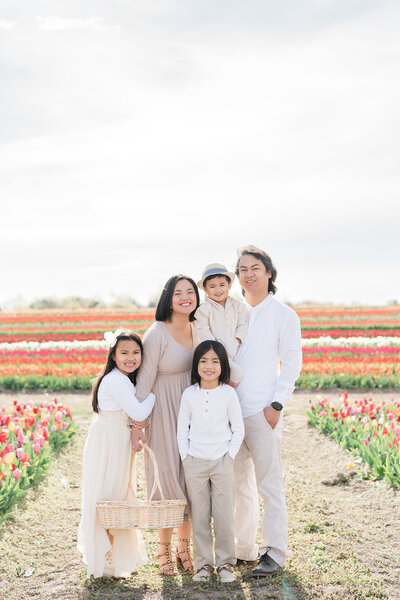 family photo in Marshall, Virginia