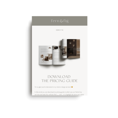 Freebie lead magnet email template