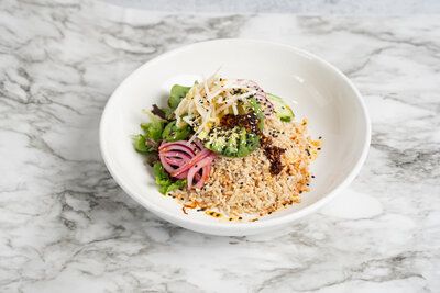 Veggie bowl at Mason Dixon Bakery & Bistro