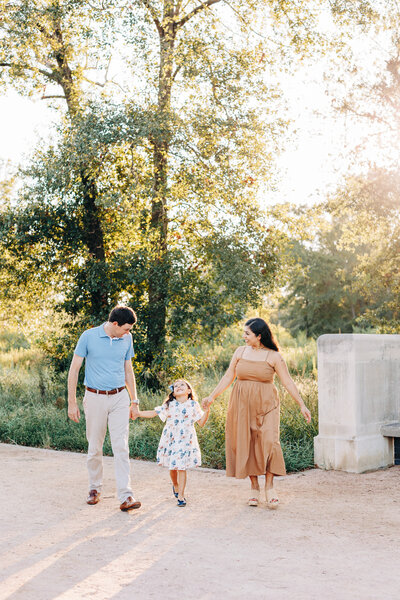 couple running in a photo for their engagement session