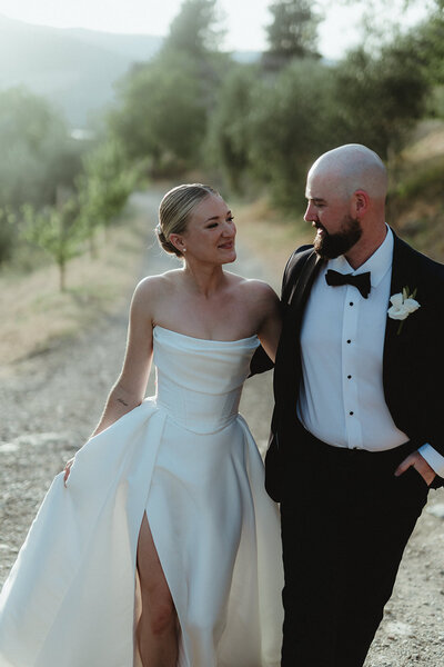 Hailey and Edward at Castello Del Trebbio