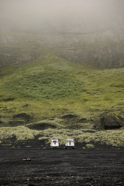 Iceland Elopement Land Cruiser Adventure
