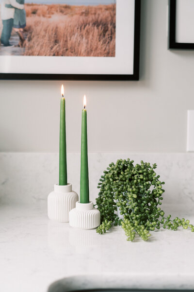 Minimalist Taper Candle Holder for Home or Wedding Decor