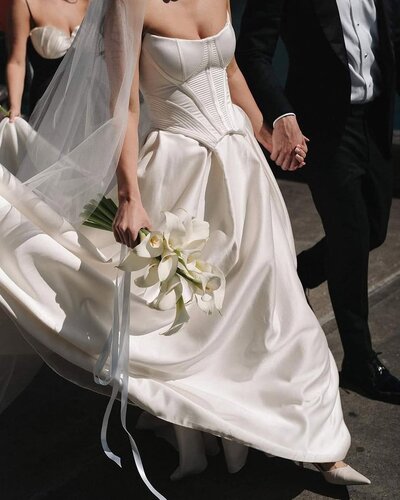 Corston Couture Promise Skirt stocked at Sunday's Bride, London. UK