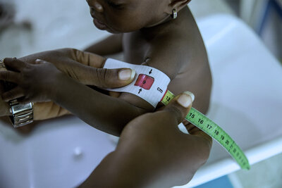 black kid at the doctor