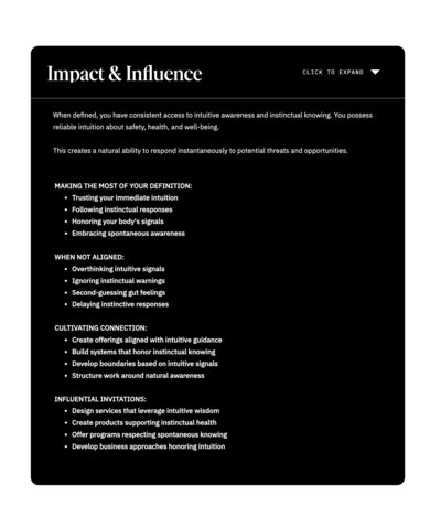 Impact & Influence