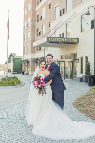 A Downtown Cleveland, Mississippi Wedding