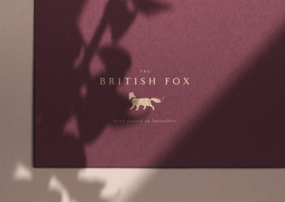 The British Fox Branding Project by Cold Tea Creative.