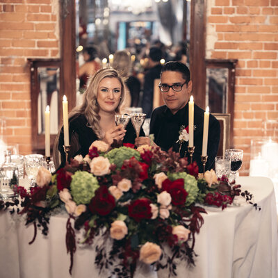 Wedding at Carondelet House, Los Angeles