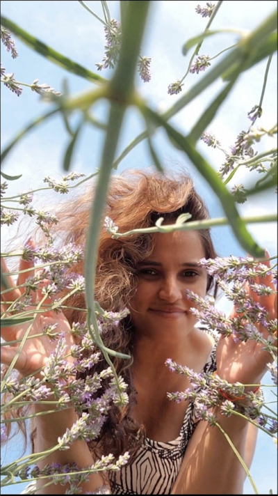 Lavendar Head shot