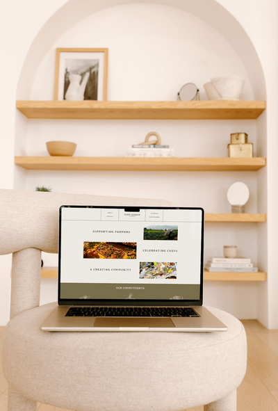 waves yoga kauai logo over black and white photo of a wave designed by studio chan