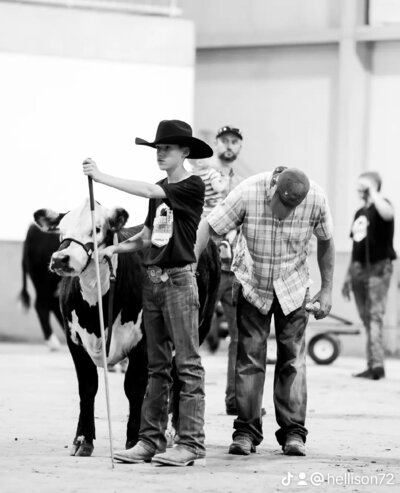 Pre show ring prep