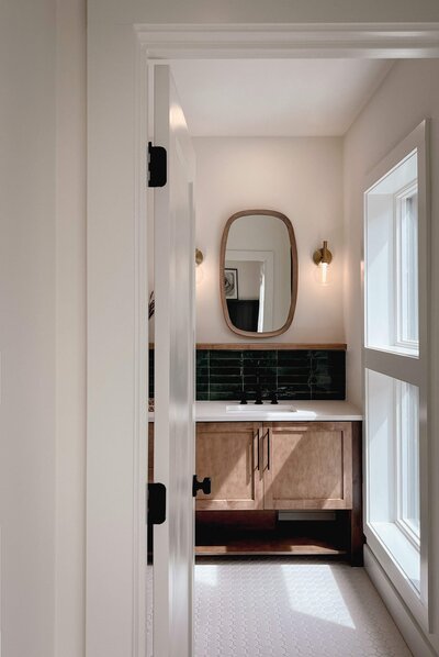 Bathroom renovation in a Vancouver heritage home