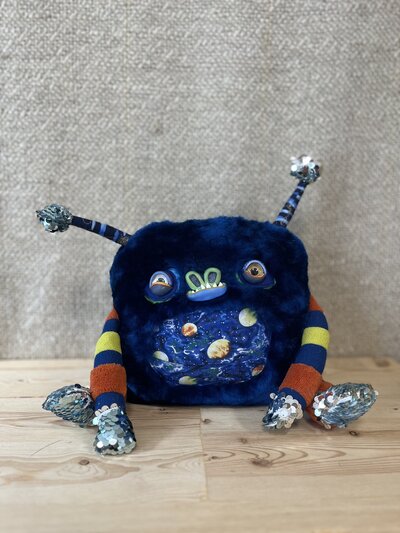 Handcrafted stuffed toy