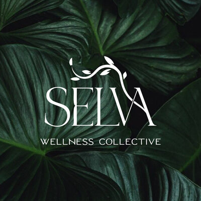 Logo design for Selva, inspired by holistic wellness and sustainability with bold typography and organic shapes