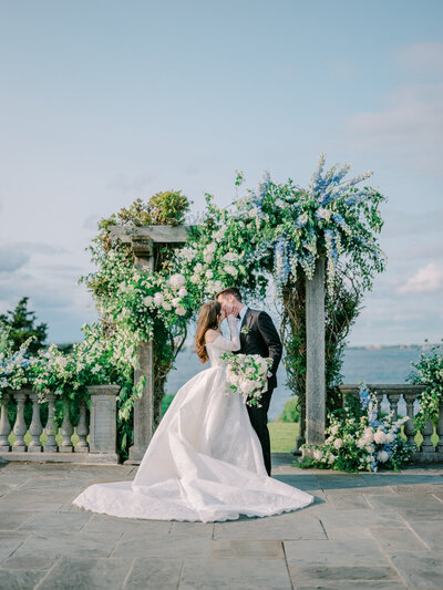 Spring peonie bridal bouquet