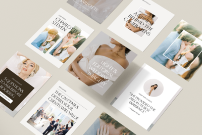 Professionally designed Canva Instagram templates for photographers and creatives, perfect for consistent and engaging social media marketing.