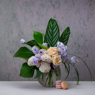 Beautiful arrangement of Spring floral just in time for Mother's Day!
