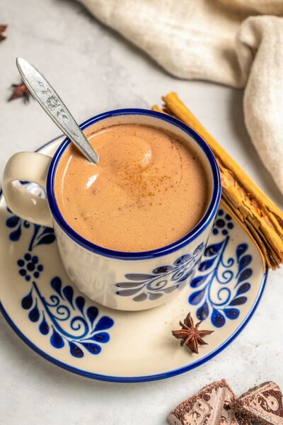 wallpaper behind orange candles blown out 