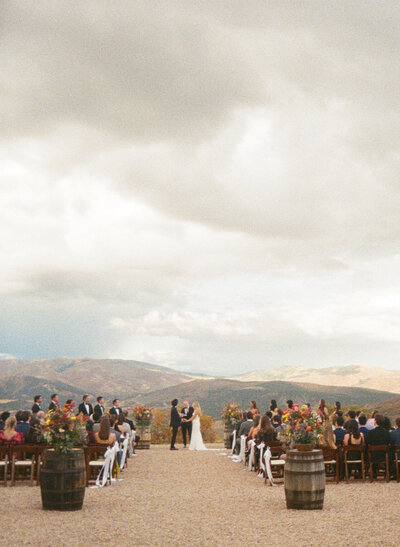 High West Distillery wedding in Utah