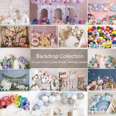 COLLECTION OF  BACKDROP COLLECTION