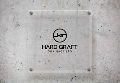 Hard Graft Drainage brand design and website design