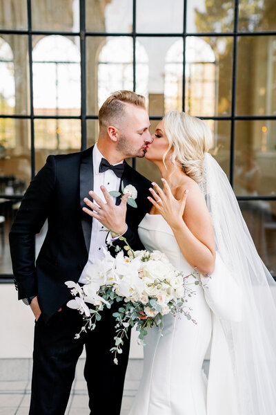 TJ Tower Bride and Groom Just Married Photo by Maddie Moore