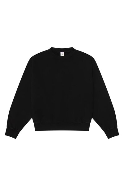 Trash_Crewneck_Black_Flat_Front