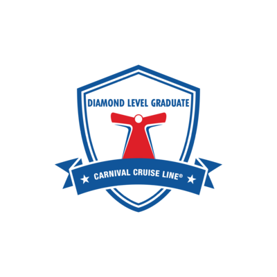 Diamond Level Graduate. Carnival Cruise Line.